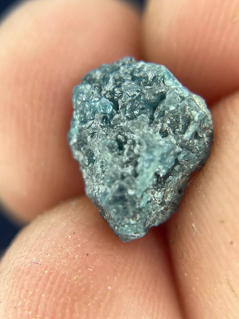 Raw 3.10Ct  Blue Diamond – Natural, Uncut, and Ideal for Bridal Designs.
