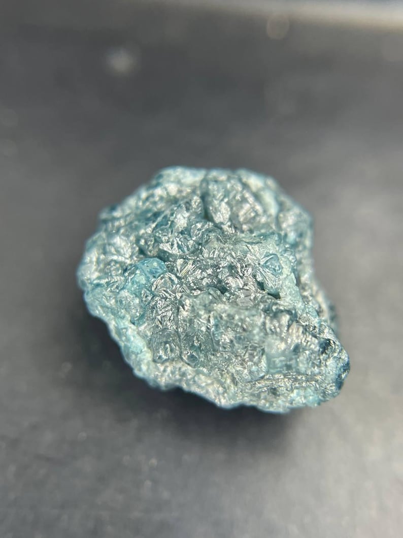 Raw 3.10Ct  Blue Diamond – Natural, Uncut, and Ideal for Bridal Designs.