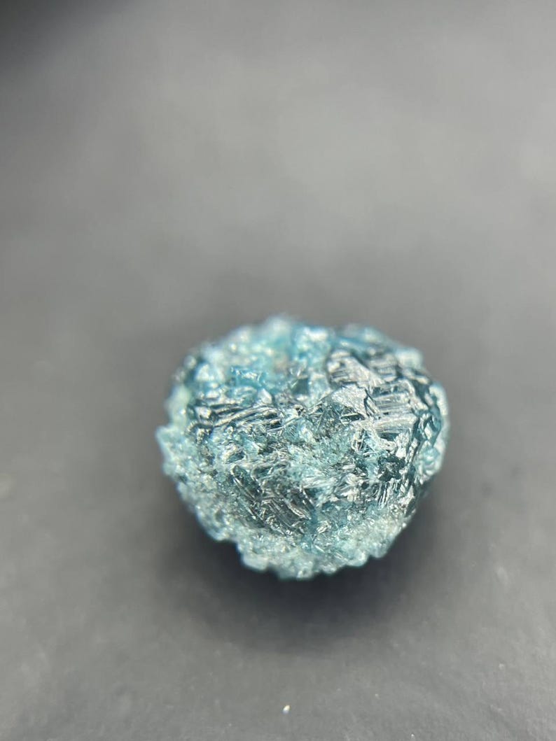 2.98 CT Natural Blue Rough Raw Diamond For Wedding Ring