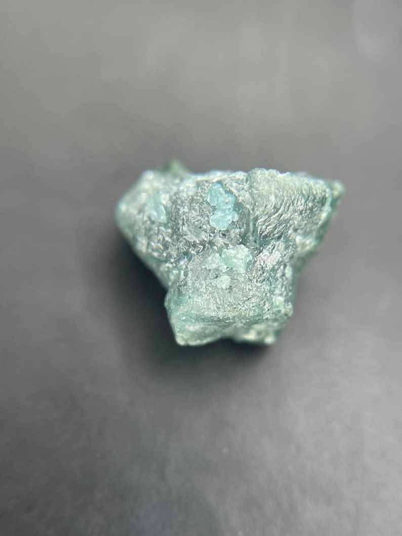 3.20Ct Blue Rough Diamond, Natural Uncut Raw Diamond