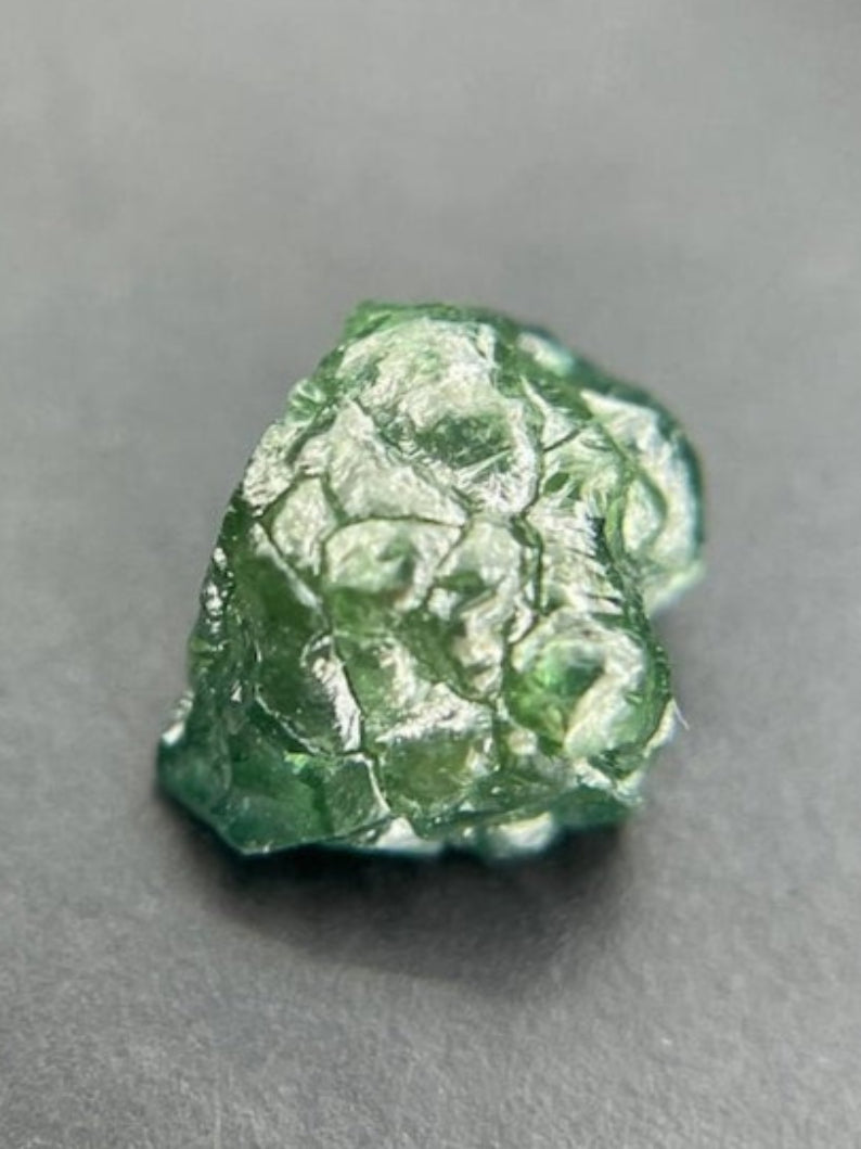 0.73 CT Natural Green Rough Raw Diamond For Wedding Ring