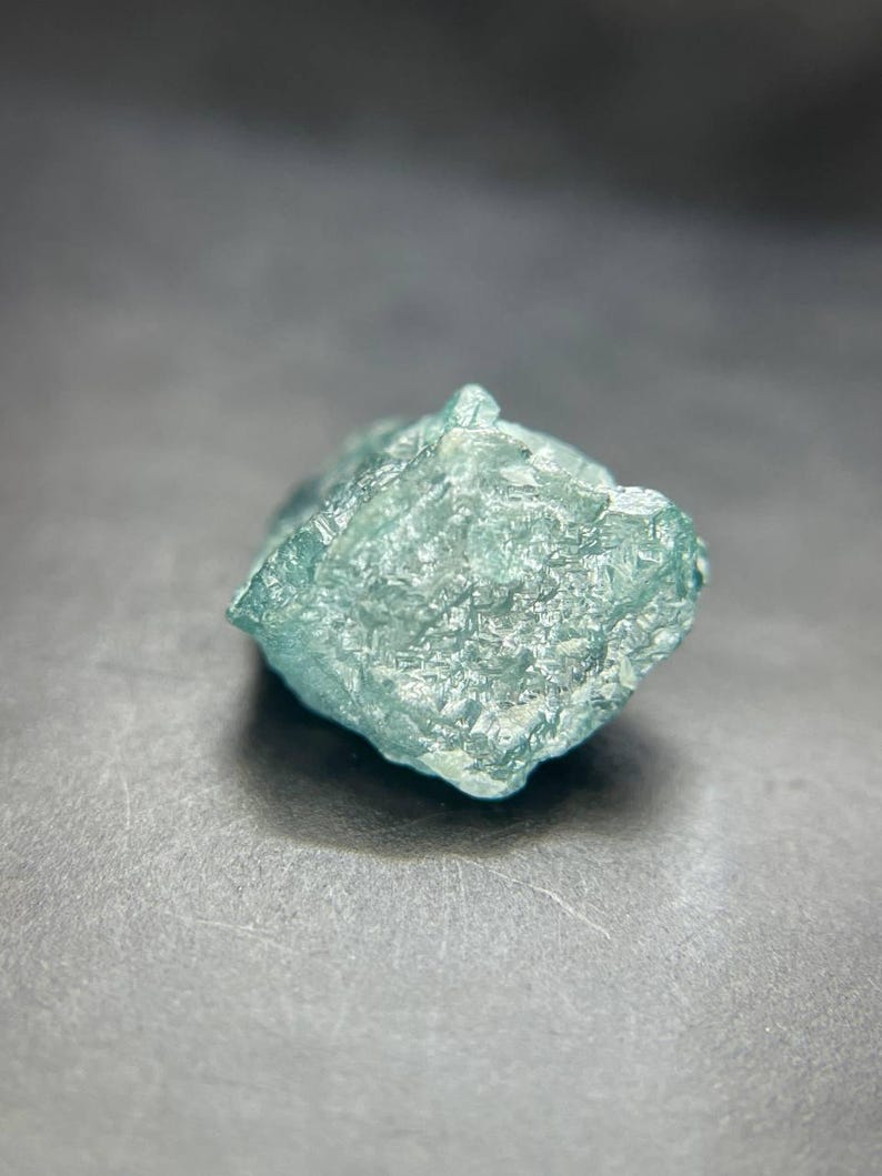 1.50Ct Blue Uncut Raw Diamond