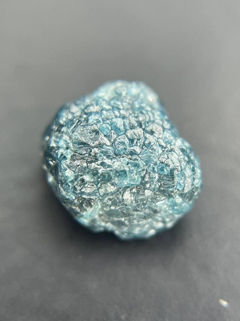 2.16Ct Natural Blue Rough Diamond