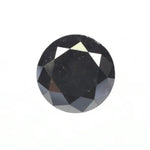 4.96 Ct natural black round brilliant diamond, best man made diamonds, buy diamond ring, how you can tell if a diamond is real, difference between lab grown and natural,