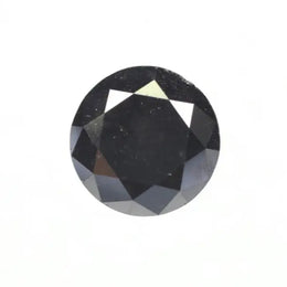 4.96 Ct natural black round brilliant diamond, best man made diamonds, buy diamond ring, how you can tell if a diamond is real, difference between lab grown and natural,
