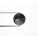 2.32 carat natural loose black round brilliant cut diamond (8.8mm) – color enhanced diamond for dream jewelry and exquisite custom designs – Jay Amar Gems