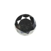 2.32 carat natural loose black round brilliant cut diamond (8.8mm) – color enhanced diamond for dream jewelry and exquisite custom designs – Jay Amar Gems