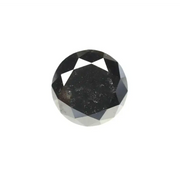 2.32 Ct Natural Loose Black Round Brilliant Cut Diamond – Fancy Black Diamond – Luxury Jewelry Stone