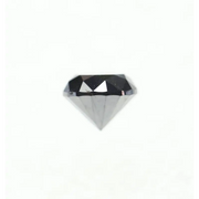 2.32 Ct Natural Loose Black Round Brilliant Cut Diamond – Fancy Black Diamond – Luxury Jewelry Stone