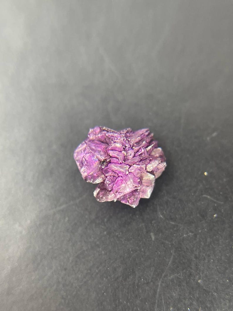 0.48 CT Rare Purple Earth Mined Rough Raw Diamond