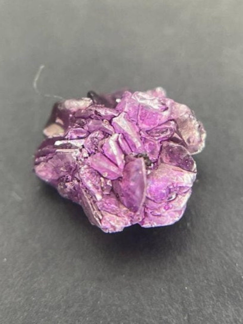 0.48 CT Rare Purple Earth Mined Rough Raw Diamond