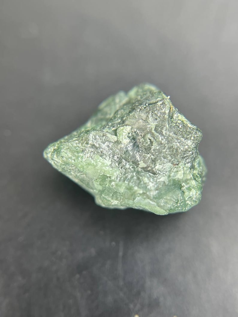 3.45 CT Natural Green Rough Raw Diamond For Wedding Ring