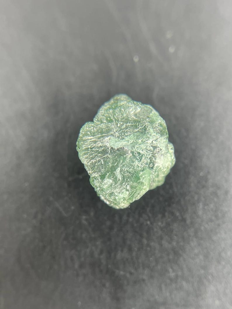 0.98Ct Green Raw Rough Diamond