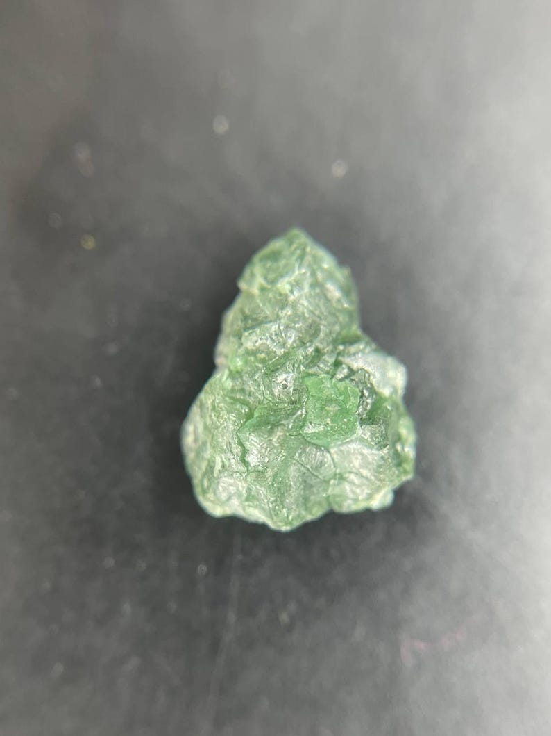 1.36 CT Natural Green Rough Raw Diamond For Wedding Ring