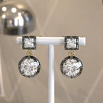 3.50 ct lab grown diamond earrings for women brilliant cut luxury stud earrings sparkling fine jewelry gift