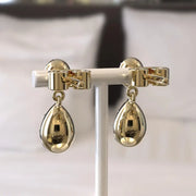 4.00 Ct oval pear cut lab grown diamond earrings minimalist everyday wear elegant fine jewelry sparkling design