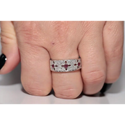 Precision cut lab created gemstone with radiant finish perfect for elegant jewelry settings