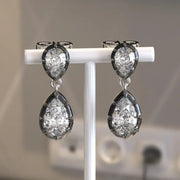 Sophisticated 5.00 Ct Pear Cut Lab Grown Diamond Earrings Luxury Fine Jewelry Sparkling Gift
