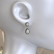 Sophisticated 5.00 Ct Pear Cut Lab Grown Diamond Earrings Luxury Fine Jewelry Sparkling Gift