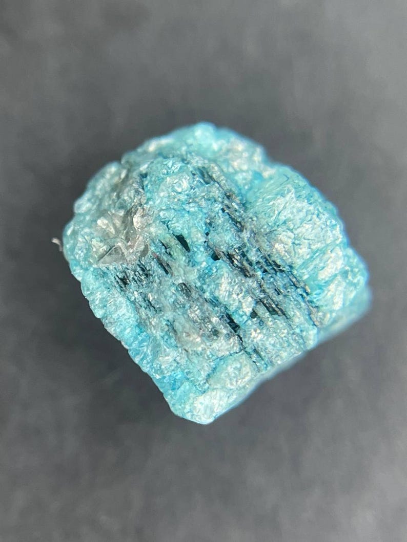 1.45 CT Rare Sky Blue Earth Mined Rough Raw Diamond