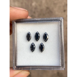 2.20Ct Natural Black Loose Diamond Marquise  Loose man made diamonds close-up view. 