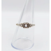 Stunning lab created 1.70 Ct diamond ring with premium look, elegant bridal jewelry for modern women