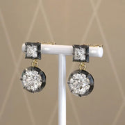 3.50 ct lab grown diamond earrings for women brilliant cut luxury stud earrings sparkling fine jewelry gift