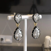 Sophisticated 5.00 Ct Pear Cut Lab Grown Diamond Earrings Luxury Fine Jewelry Sparkling Gift