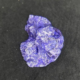 0.12 CT Rare Dark Blue Earth Mined Rough Raw Diamond