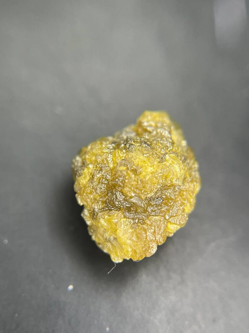 3.15 CT Rare Yellow Earth Mined Rough Raw Diamond