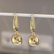 3.15 Ct lab grown diamond earrings with brilliant cut stones set in elegant design perfect for luxury jewelry wear