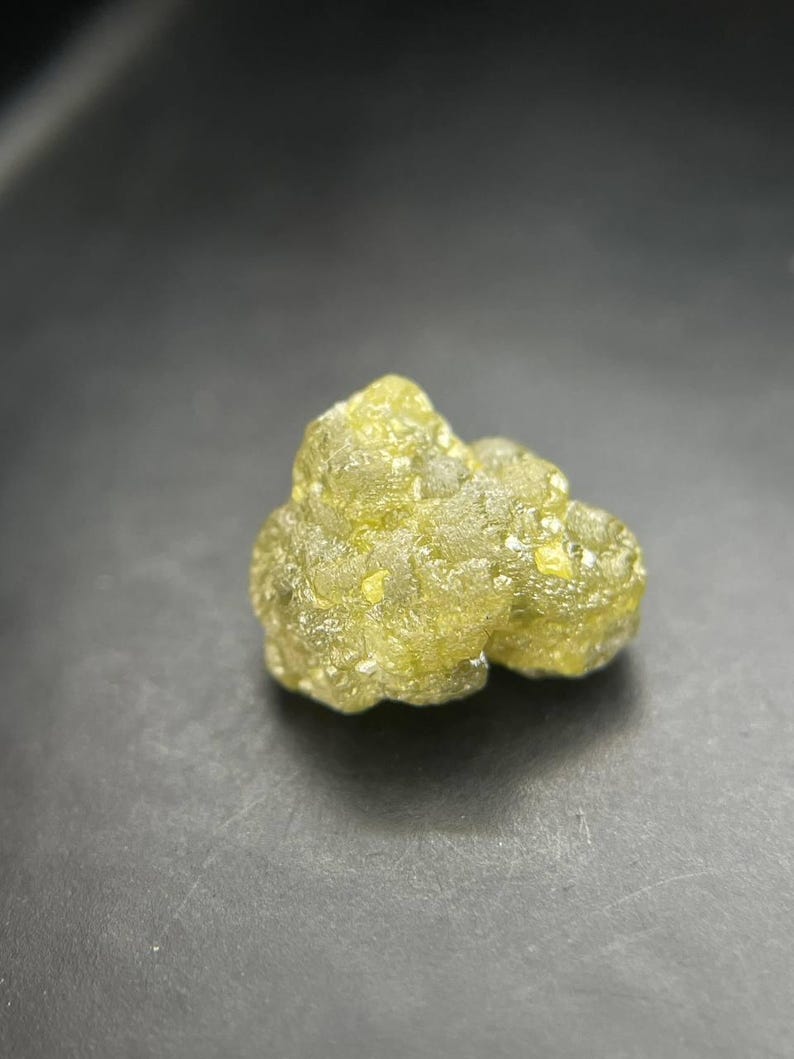 2.20 CT Rare Yellow Earth Mined Rough Raw Diamond