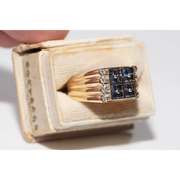 Premium lab created gemstone diamond ring with emerald cut pink stone and white diamond band