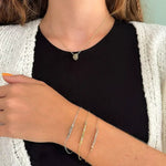 4.39Ct Natural Diamond Bracelet for Women Elegant Luxury Bracelet Gift