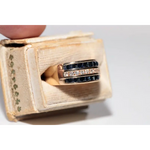 Luxury lab grown diamond ring round cut stone vintage inspired gold engagement ring design