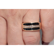 Luxury lab grown diamond ring round cut stone vintage inspired gold engagement ring design