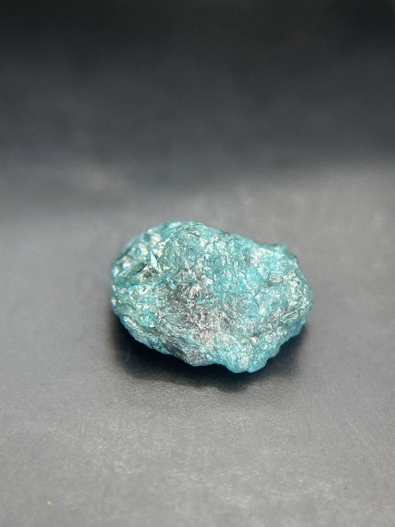 2.00 CT Rare Blue Earth Mined Rough Raw Diamond