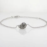 20 Ct Natural Rough Diamond Bracelet for Women in Luxury Fine Jewelry Design