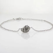 20 Ct Natural Rough Diamond Bracelet for Women in Luxury Fine Jewelry Design