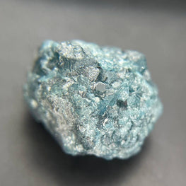 This Conflict-Free 8.76Ct  Blue Diamond Is Uncut And Aeady For Your Dream Wedding Design.