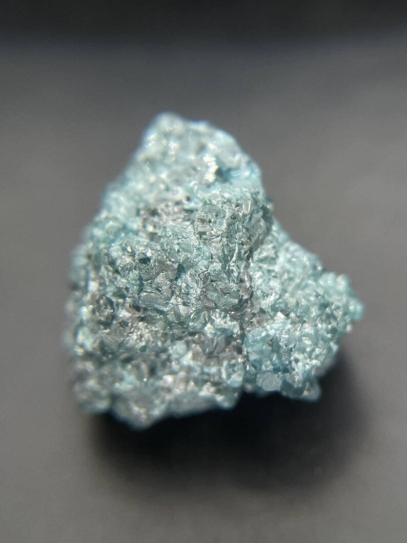 8.59Ct Natural Blue Rough Unique Luxury Diamond  For Wedding Gift