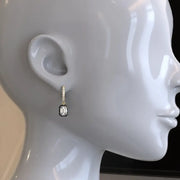 2.26 Ct emerald cut lab grown diamond earrings with brilliant sparkle elegant luxury jewelry for daily wear and gifting