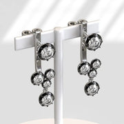 Sustainable 5.6 Ct Lab Grown Round Diamond Earrings for Women Diamond Stud Earrings