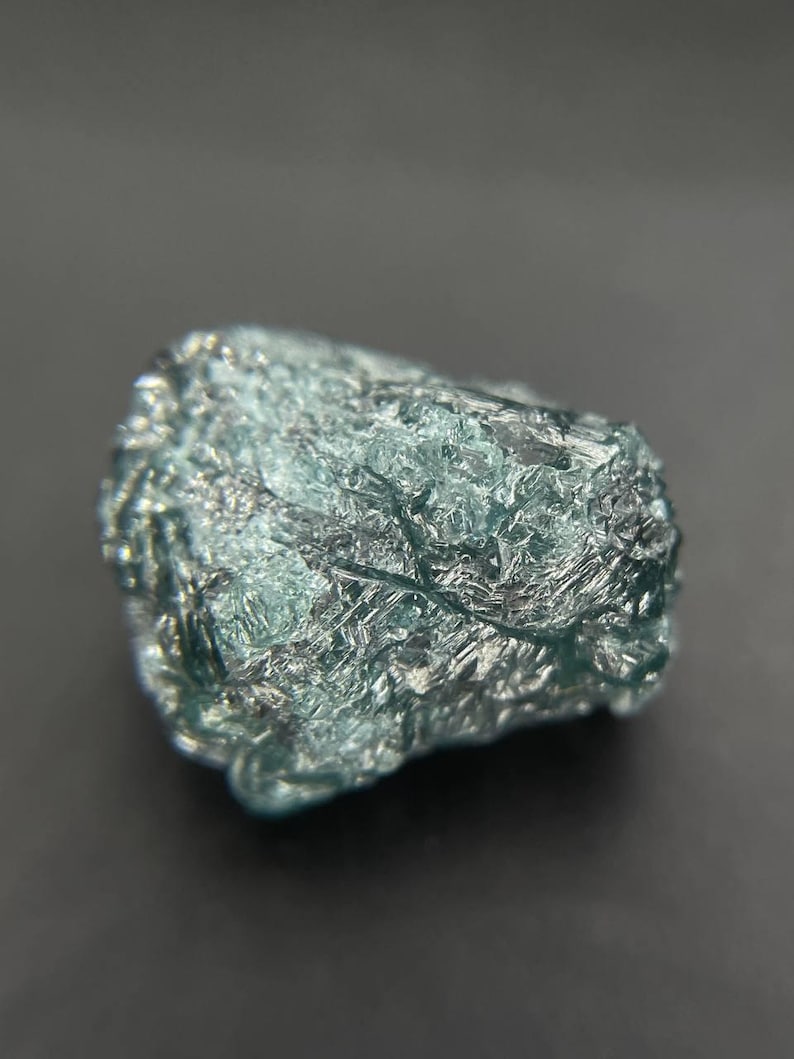 Uncut and Untamed –6.18Ct Blue Loose Diamond for Unique Bridal Designs.