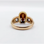 Close-up of lab created diamond with stunning sparkle and clarity ideal for custom engagement ring design