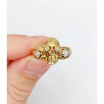 Close-up of lab created diamond with stunning sparkle and clarity ideal for custom engagement ring design