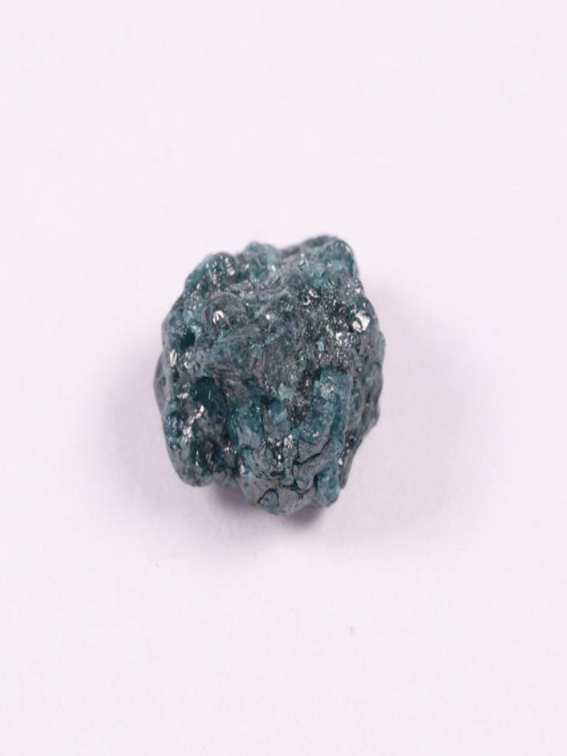 3.42Ct Blue Uncut Raw Loose Diamond