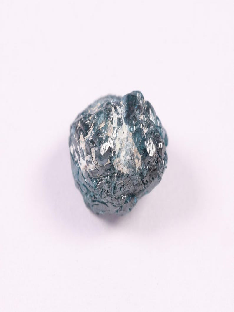 5.24Ct Blue Rough Loose Earth Mined Diamond