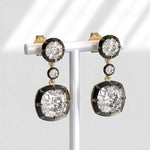 4.00 Ct round lab grown diamond earrings sparkling classic stud fine jewelry elegant luxury gift for women