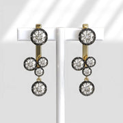 Sustainable 5.6 Ct Lab Grown Round Diamond Earrings for Women Diamond Stud Earrings